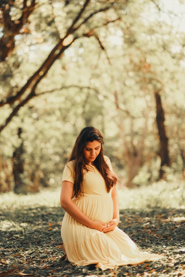 pregnancy photoshoot tutorial